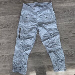 Womens - Wearables Casual Light Gray capris Pants